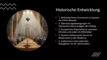 Vorschau - Präsentationen/Tafelbilder - Bedeutung des interreligiösen Dialogs - Unterrichtsreihe SEK II - Seite 2