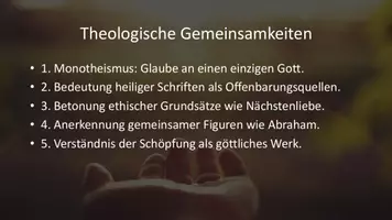 Vorschau - Präsentationen/Tafelbilder - Bedeutung des interreligiösen Dialogs - Unterrichtsreihe SEK II - Seite 3