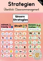 Vorschau - Anderer Materialtyp - Strategien - Soziales Lernen (Konzentration, Streit, Emotionen) - Deckblatt