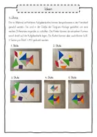 Vorschau - Arbeitsblätter - Tangram - Vorlagen und Aufgabenkarten - Seite 3