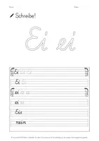 Vorschau - Arbeitsblätter - Schreibschrift (SAS) lernen, Buchstaben schreiben (Buchstabenverbindungen) - Seite 2