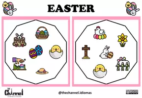 Aperçu - Jeux - EASTER – Spot the Identical Image (Interactive & Printable) - Page 2