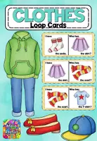 Vorschau - Spiele - Clothes Loop Cards Game for ESL Classes! 👗🧢🧦 - Deckblatt
