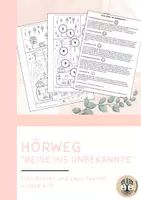 Vorschau - Arbeitsblätter - Hörweg „eine Reise ins Unbekannte“ - Deckblatt