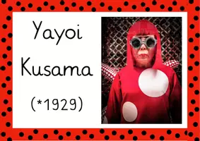 Vorschau - Poster - Yayoi Kusama – Unterrichtseinheit & Kunstbetrachtung (Kunst Grundschule) - Seite 1