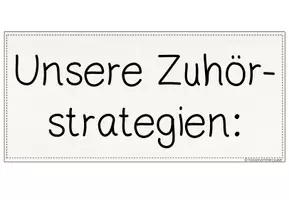 Vorschau - Arbeitsblätter - Zuhören Materialpaket (Zuhörstrategien/-tipps, malen, bauen) - Seite 2