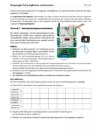Vorschau - Arbeitsblätter - Angeregte Elektrische Schwingkreise untersuchen - Seite 1