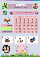 Vista previa - Juegos / Gamificación - EASTER – Detonation Game (Interactive & Printable) - Portada
