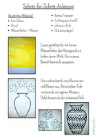 Vorschau - Mal- und Bastelvorlagen - Schritt-für-Schritt-Anleitung - Musterblumen in der Vase - Kunst - Seite 3