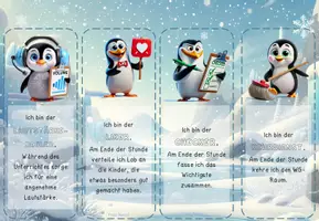 Vorschau - Bildkarten - Pinguin-Dienste - WG - Organisation - Seite 1