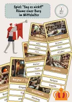 Vorschau - Spiele - Spiel: “Sag es nicht!” - Räume einer Burg im Mittelalter - Deckblatt