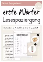 Vorschau - Arbeitsblätter - Materialpaket: Lesespaziergänge (1.Klasse - 2.Klasse) - Seite 1