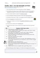 Vorschau - Arbeitsblätter - AB + super Film: Ablauf einer Schwangerschaft- einfache Vorbereitung! - Deckblatt
