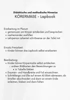 Vorschau - Arbeitsblätter - Längen - Körpermaße entdecken - Lapbook - Seite 1