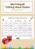 Vorschau - Spiele - Würfelspaß Talking about Easter Klasse 5/6/7 - Deckblatt