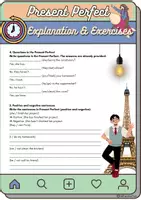 Vorschau - Arbeitsblätter - Present Perfect Explanation & Exercises - Seite 2