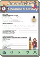 Vorschau - Arbeitsblätter - Present Perfect Explanation & Exercises - Seite 3