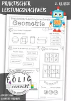 Vorschau - Mal- und Bastelvorlagen - Materialpaket Geometrie - Körper, Würfelgebäude und Baupläne, Ansichten - Seite 1
