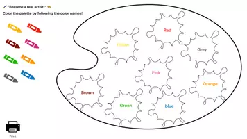 anteprima - Esercizi - What colour is it? Colours everywhere - Pagina 3