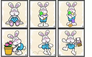 anteprima - Esercizi - The Easter Bunny - Find it! Write it! - Pagina 2