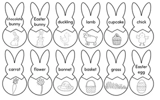 anteprima - Esercizi - Easter Vocabulary Puzzles & Worksheets - Pagina 3