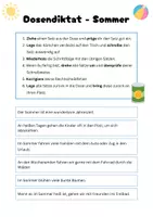 Vorschau - Stundenentwürfe - Dosendiktat Sommer differenziert - Seite 2