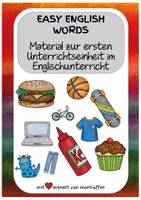 Vorschau - Spiele - Easy English Words (Sparpaket) - alles für die allerersten Englischstunden - Deckblatt