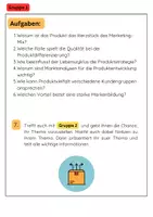 Vorschau - Arbeitsblätter - Marketing Bundle: Werbung, AIDA, Marketing-Mix, Influencer & Farbpsychologie - Seite 3