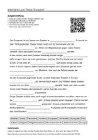 Vorschau - Arbeitsblätter - Lernposter + Arbeitsblätter zum Thema "Europarat" + Lösung & MP3 + Mindmap + Infografik - Seite 1