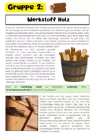 Vorschau - Stationenlernen - Werkstoffe Gruppenarbeit: Kunststoff, Holz, Glas, Metall - Seite 3