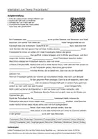 Vorschau - Arbeitsblätter - Arbeitsblätter zum Thema "Freizeitparks" + Lösung & MP3 + - Deckblatt