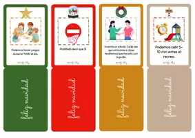 Vista previa - Decoración del aula - CALENDARIO ADVIENTO CON DINÁMICAS - página 3