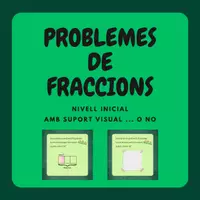 Vista previa - Hojas de trabajo - PROBLEMAS DE FRACCIONES CON APOYO VISUAL Y SOLUCIONES - página 1