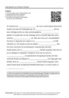 Vorschau - Arbeitsblätter - Arbeitsblätter zum Thema "Kreisel" (Lückentext, Hörverstehen) + Lösung & MP3 + Infografik - Deckblatt