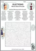 Vorschau - Arbeitsblätter - Elections : A Word Search Puzzle (English) - Seite 3