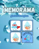 Vista previa - Juegos / Gamificación - memorama gotas de agua - Portada