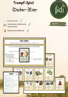 Vorschau - Spiele - Trumpf-Spiel Karten: Spannende (Oster-)Eier im Vergleich - Deckblatt