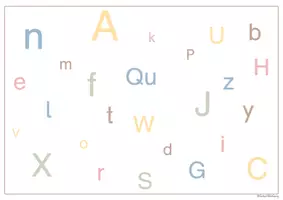 Vorschau - Arbeitsblätter - ABC Spiel, Alphabet Spiel, Gruppenspiel - Seite 2