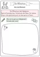 Vorschau - Unterrichtsreihen - Der NÖsterhase - Arbeitsblätter Klasse 1 (Ethik) - Seite 2