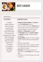 Vorschau - Stundenentwürfe - Rezepte: Blitz-Lasagne, Béchamelsauce, Bananenbrot - Seite 1