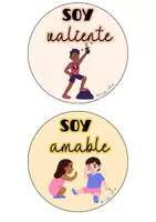 Vista previa - Refuerzo / NEE / Materiales de apoyo - CÍRCULOS, YO SOY... - página 1