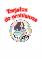 Vista previa - Hojas de trabajo - TARJETAS DE PROBLEMAS MONSTRUOSOS - Portada