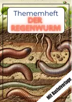 Vorschau - Unterrichtsreihen - Der Regenwurm; Themenheft „Wirbellose Tiere“ - Deckblatt
