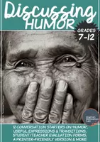 Vorschau - Arbeitsblätter - Humor- Middle/High School Conversation Package - Seite 1