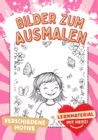 Vorschau - Mal- und Bastelvorlagen - Blumenmandalas Achtsamkeit Frühlingsmandala Entspannungsmandala Kunst - Deckblatt