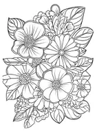Vorschau - Mal- und Bastelvorlagen - Blumenmandalas Ausmalbilder Achtsamkeit Blumenmandala Mandalas - Seite 2