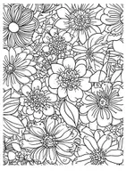 Vorschau - Mal- und Bastelvorlagen - Blumenmandalas Ausmalbilder Achtsamkeit Blumenmandala Mandalas - Seite 3
