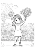 Vorschau - Arbeitsblätter - Frühlingsmotive Blumen Mandala Ausmalbilder Achtsamkeit Malbuch - Seite 2