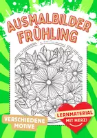 Vorschau - Arbeitsblätter - Mandala Frühling - Deckblatt