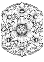 Vorschau - Arbeitsblätter - Mandala Frühling - Seite 3